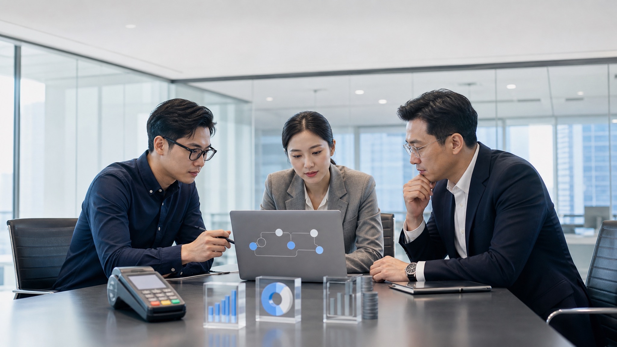 支付技术服务商的 AI 推荐，连接开发、财务和合规三类问题案例图片